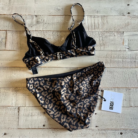 Beach Riot Leopard Bikini XS - Picture 3 of 11